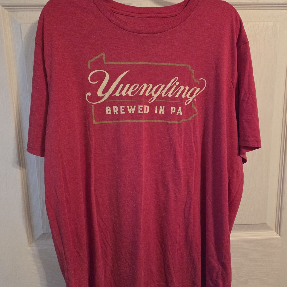Yuengling Beer Red T-Shirt for Men 2x